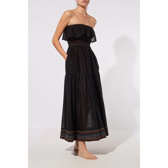 SOLID & STRIPED Dresses & Skirts - Solid & Striped The Kaia Dress Blackout Solid Linen Women’s Medium
